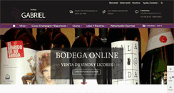 Desktop Screenshot of bodegagabriel.com