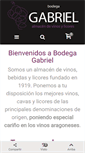 Mobile Screenshot of bodegagabriel.com